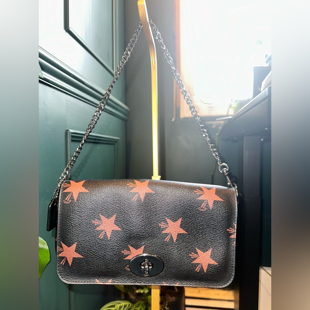 Coach Mini Ruby crossbody bag in the "Star Canyon" print